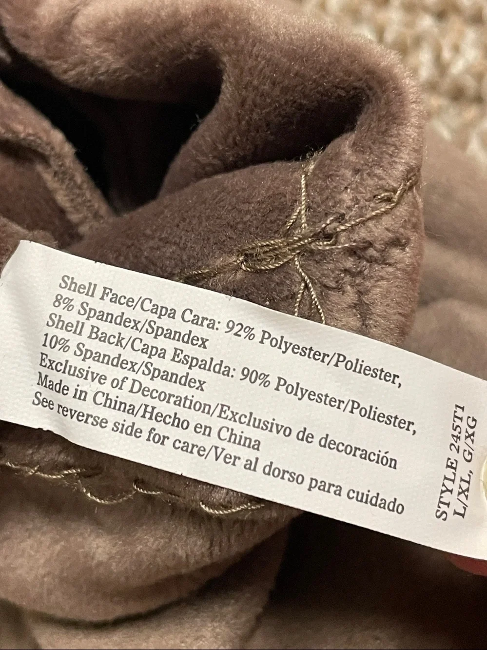 NWT Isotoner Tan Gloves